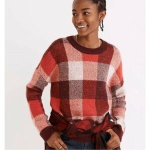 MADEWELL Fenimore Women's plaid sweater